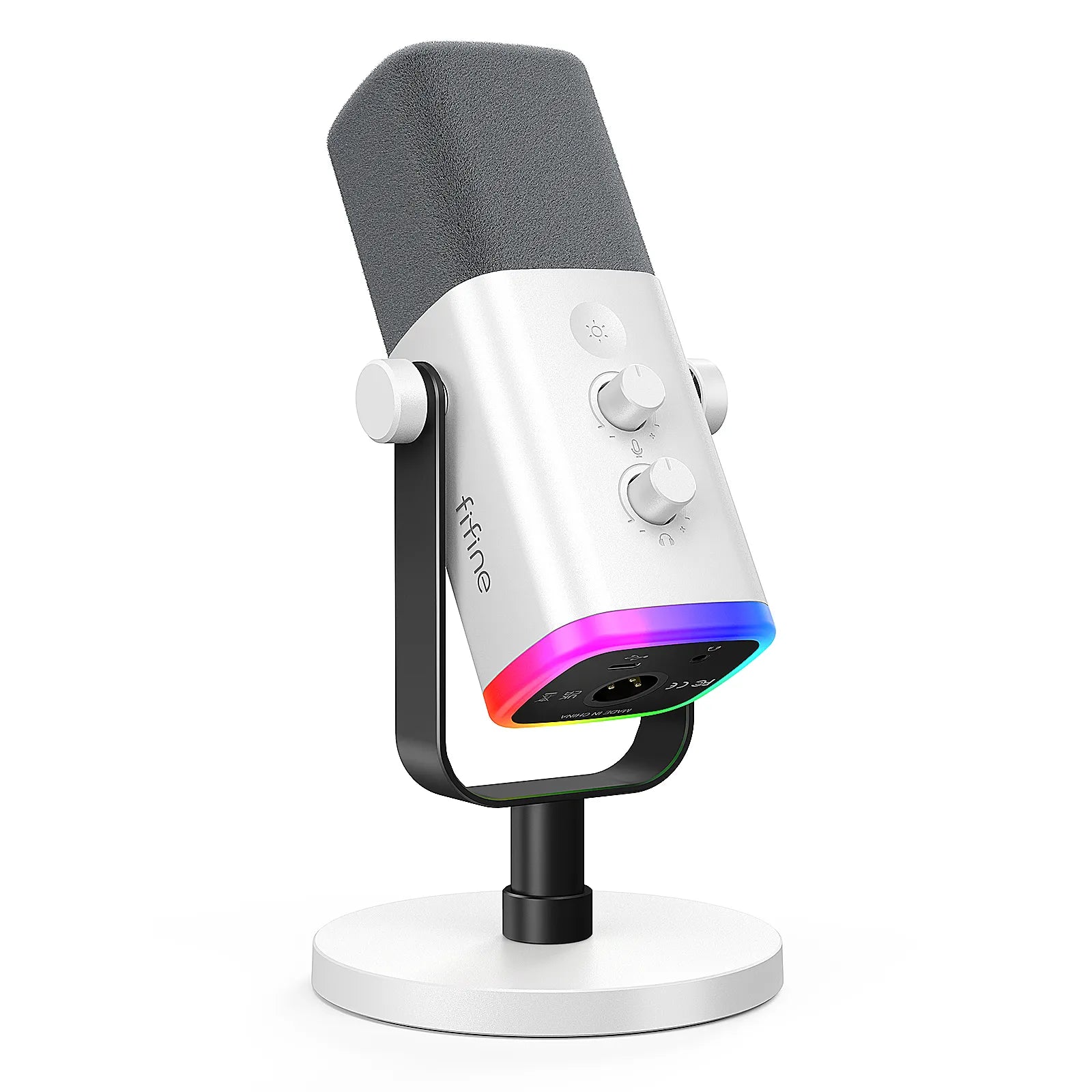 FIFINE – Kit de Microphone Gaming USB pour PC, ensemble de micro